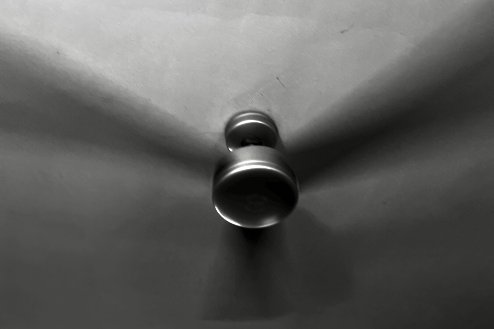 b&amp;w, ceiling fan, spreading its blades like angel wings