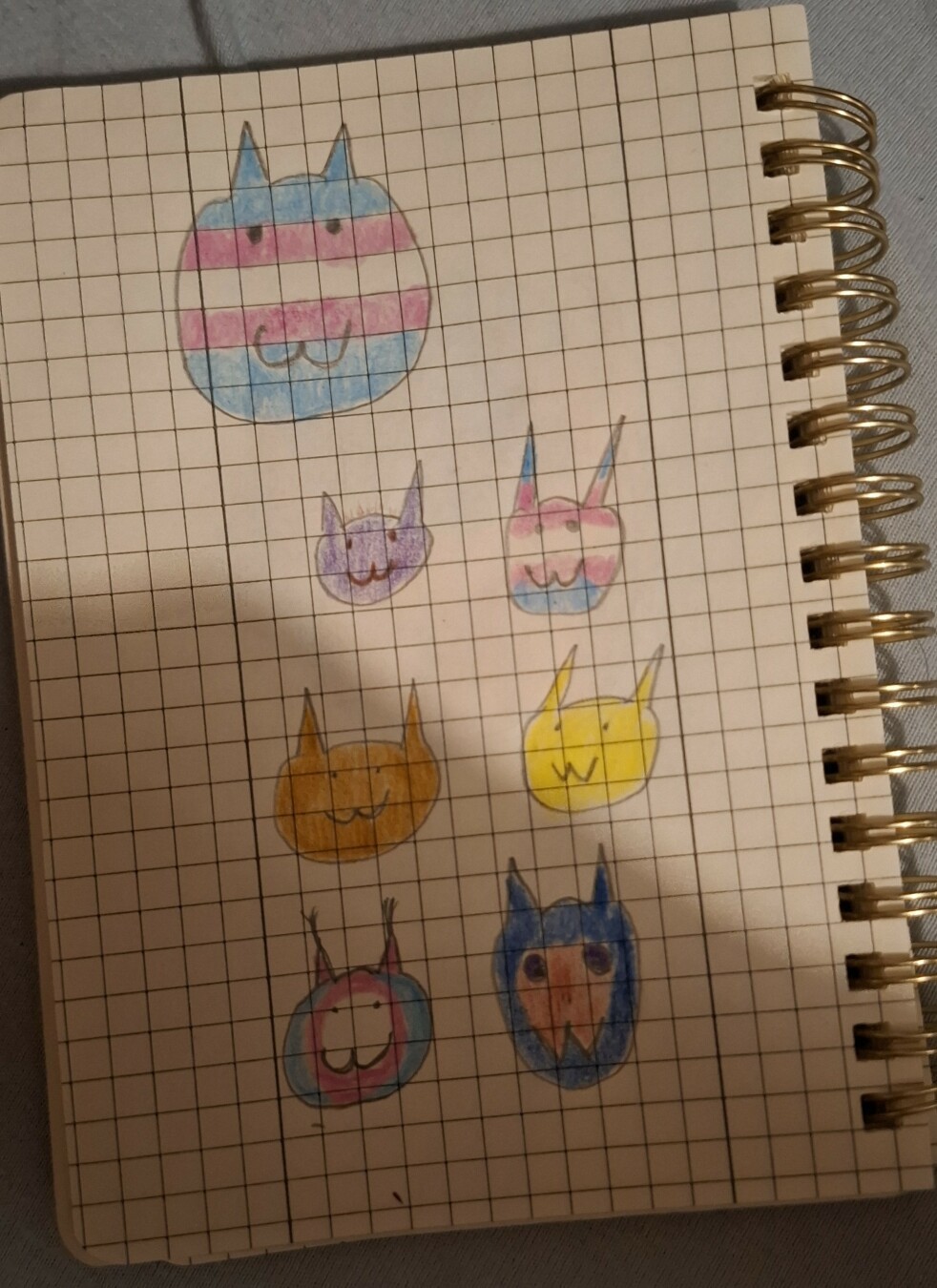 Drawings of a kitties